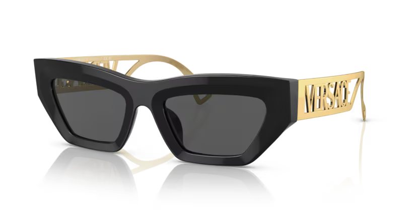 GAFAS VERSACE VE4432U BLACK DARK GREY DAMA