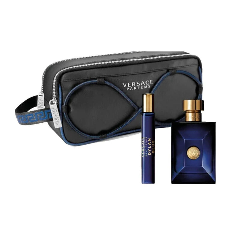 SET VERSACE DYLAN BLUE POUR HOMME