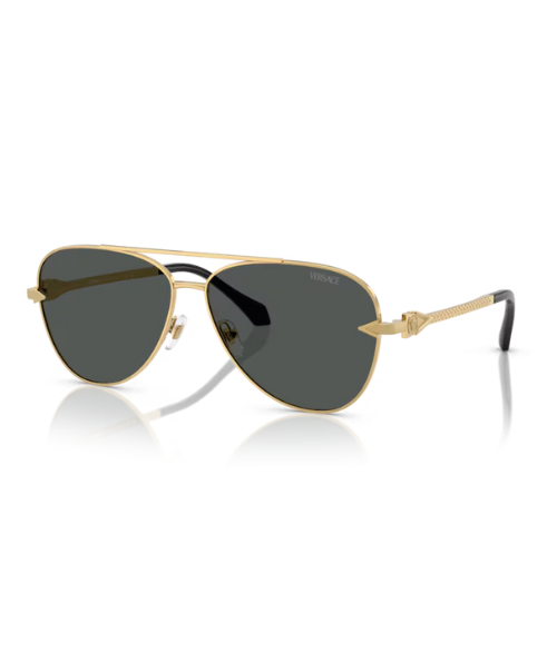 GAFAS VERSACE VE2283 DORADO/GRIS OSCURO HOMBRE