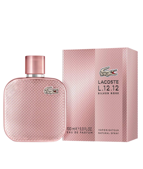 LACOSTE L.12.12 SILVER ROSE DAMA