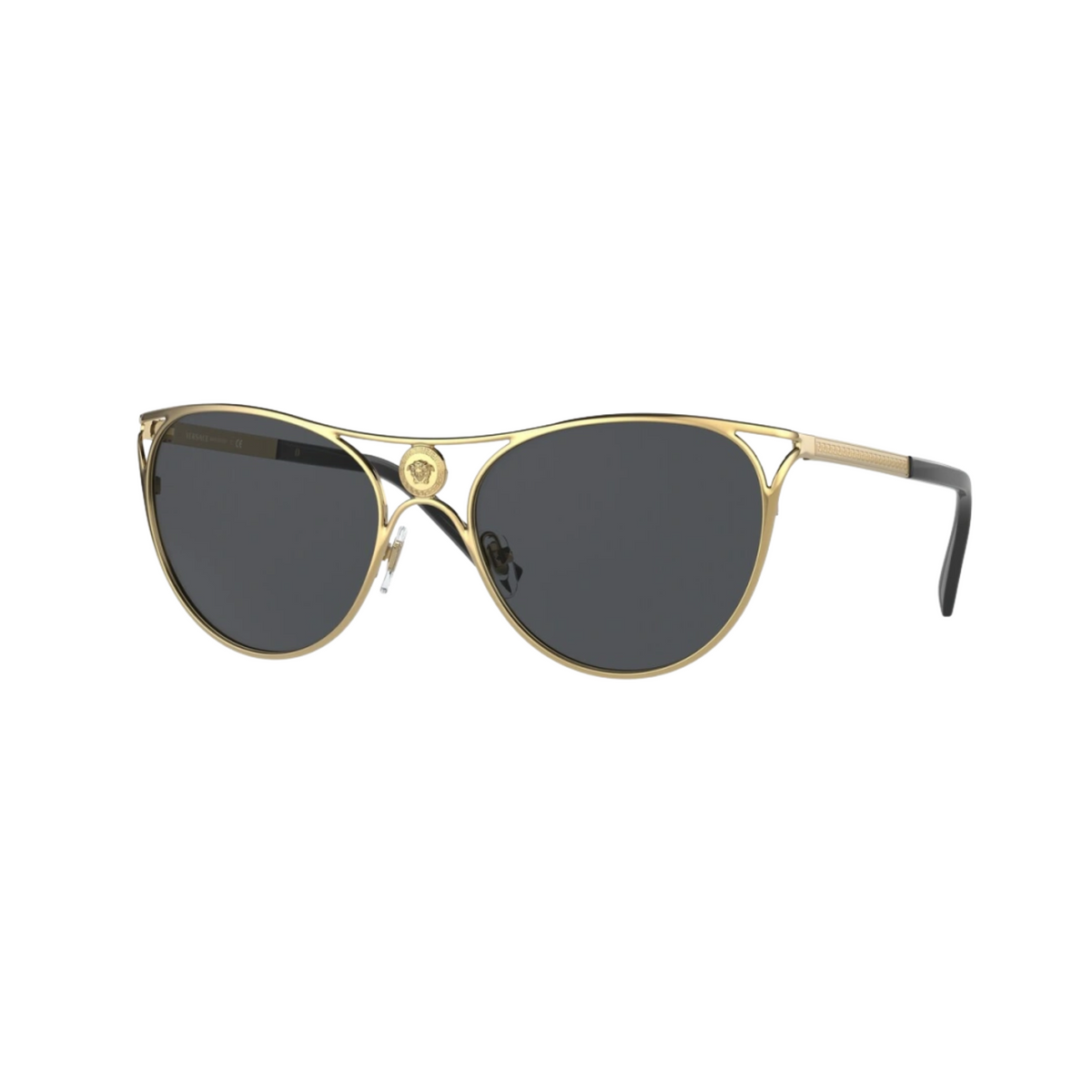 GAFAS VERSACE VE2237 GOLD DARK GREY DAMA