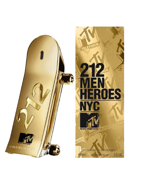 CAROLINA HERRERA 212 MEN HEROES MTV HOMBRE