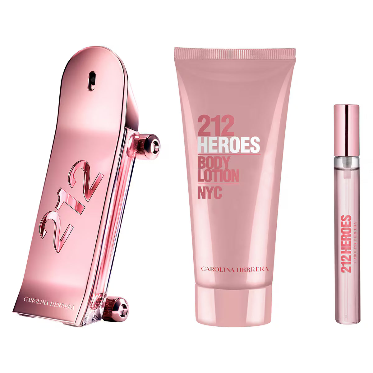 SET CAROLINA HERRERA 212 HEROES FOREVER YOUNG