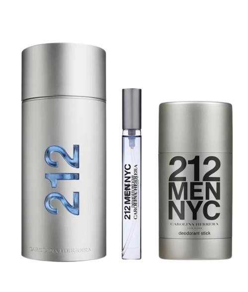 SET CAROLINA HERRERA 212 HOMBRE