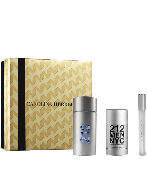 SET CAROLINA HERRERA 212 HOMBRE