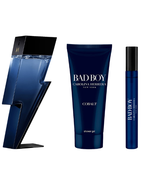 SET CAROLINA HERRERA BAD BOY COBALT HOMBRE
