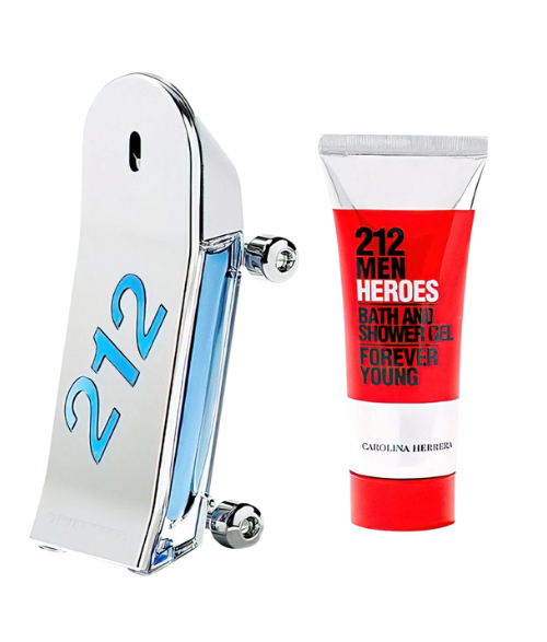 SET CAROLINA HERRERA 212 HEROES MEN