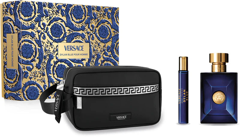 SET VERSACE DYLAN BLUE POUR HOMME