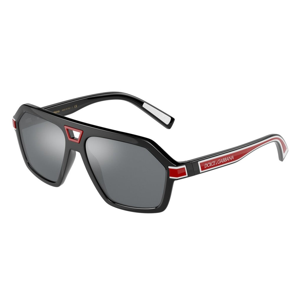 GAFAS DOLCE GABBANA DG6176 BLACK LIGHT MIRROR BLACK HOMBRE