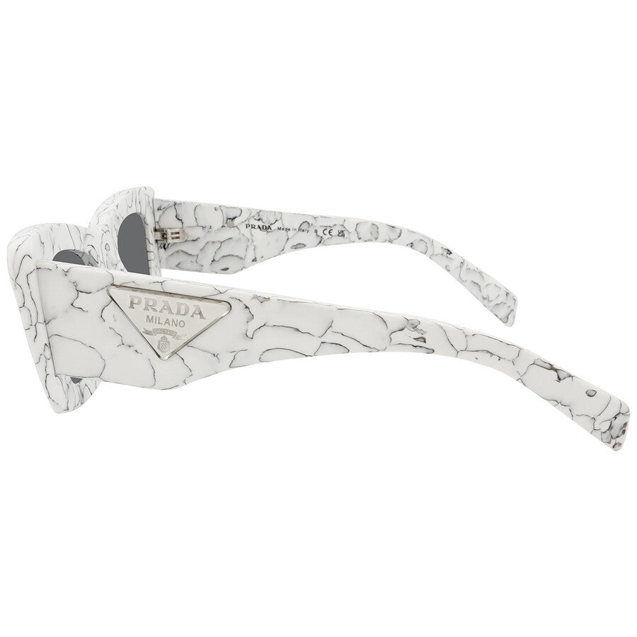 GAFAS PRADA PR13ZS MATTE WHITE MARBLE DARK GREY DAMA