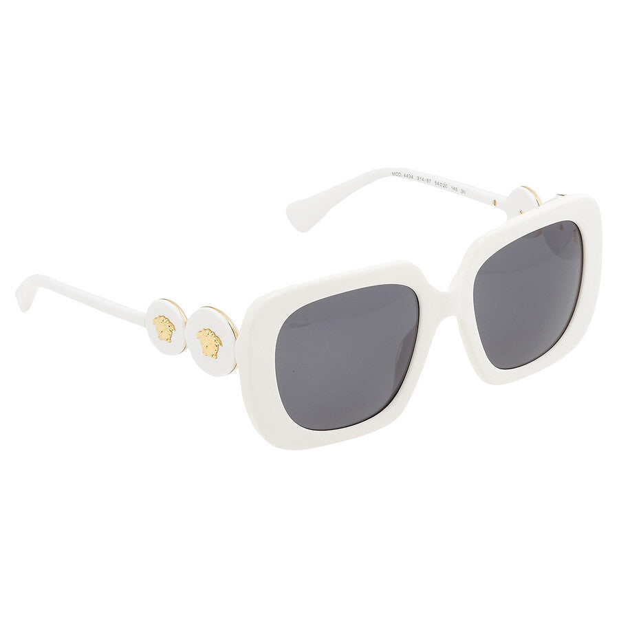 GAFAS VERSACE VE4434 OPTICAL WHITE DRAK GREY DAMA