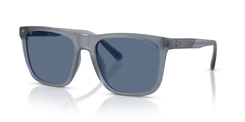 GAFAS COACH HC8427U - CAE78 AZUL TRASLÃšCIDO MATE HOMBRE