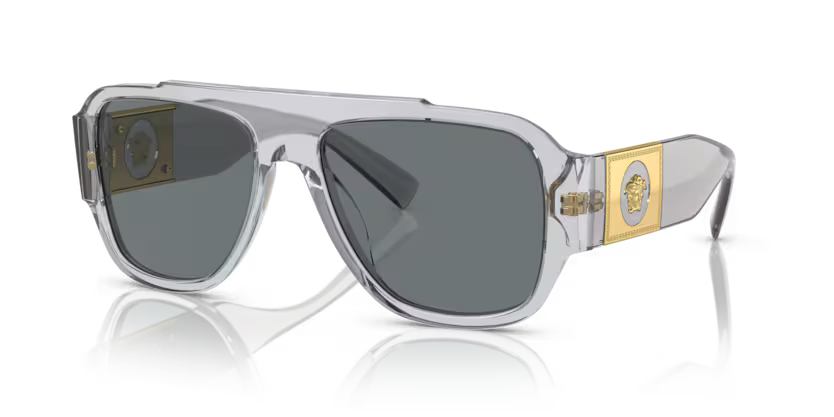 GAFAS VERSACE VE4436U TRANSPARENT GREY DARK BLUE HOMBRE