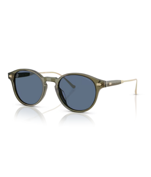 GAFAS COACH HC8428U CAD863 OLIVE TRANSPARENTE/AZUL SOLIDO