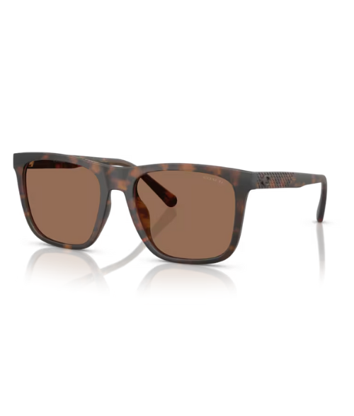 GAFAS COACH CAE78 MATTE DARK TORTOISE/BROWN SOLID HOMBRE