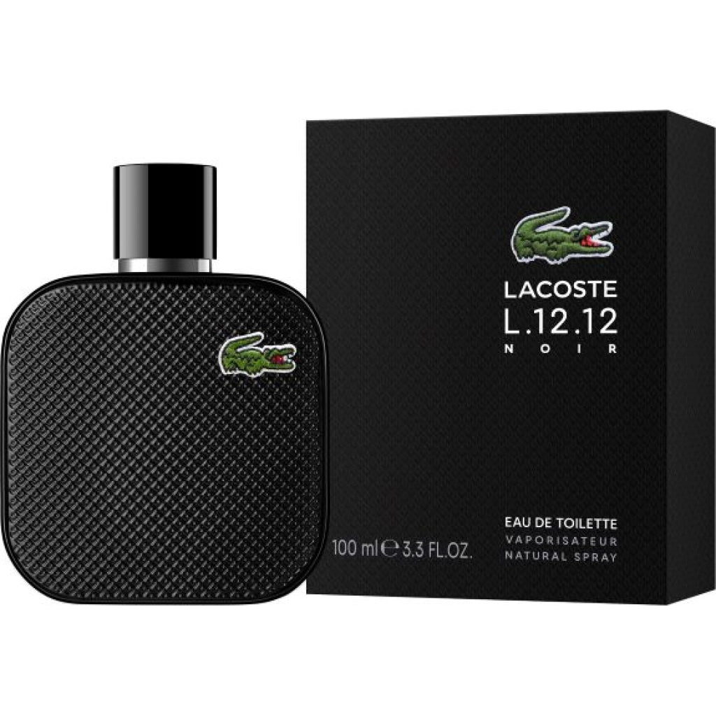 LACOSTE L.12.12 NOIR HOMBRE