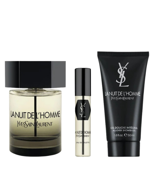 SET YVES SAINT LAURENT LA NUIT DE L'HOMME