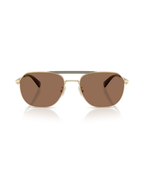 GAFAS COACH HC7178 CAE80 SATIN LIGTH GOLD/OLIVE GREEN HOMBRE
