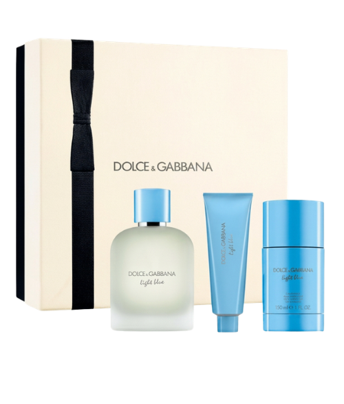 SET DOLCE GABBANA LIGTH BLUE POUR HOMME