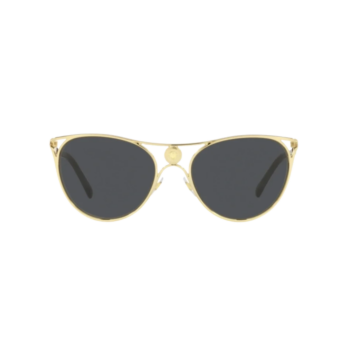 GAFAS VERSACE VE2237 GOLD DARK GREY DAMA