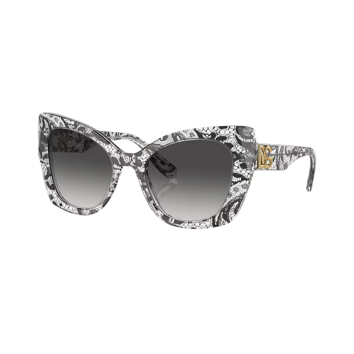 GAFAS DOLCE GABBANA DG4405 BLACK LACE GREY GRADIENT BLACK DAMA