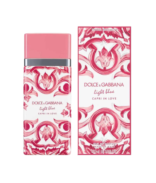 DOLCE GABBANA LIGHT BLUE CAPRI IN LOVE TRAVEL RETAIL EXCLUSIVE DAMA