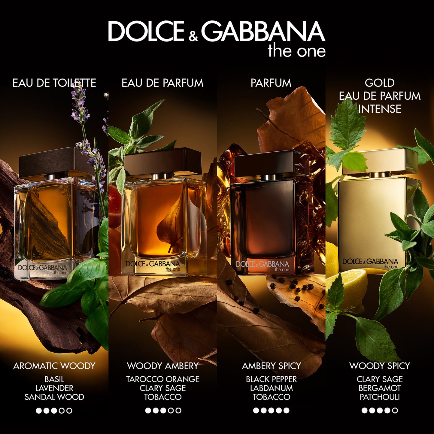 DOLCE GABBANA THE ONE PARFUM HOMBRE
