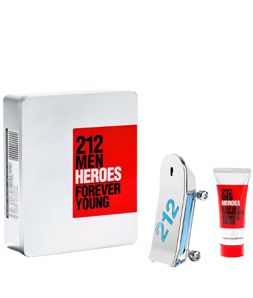 SET CAROLINA HERRERA 212 HEROES MEN