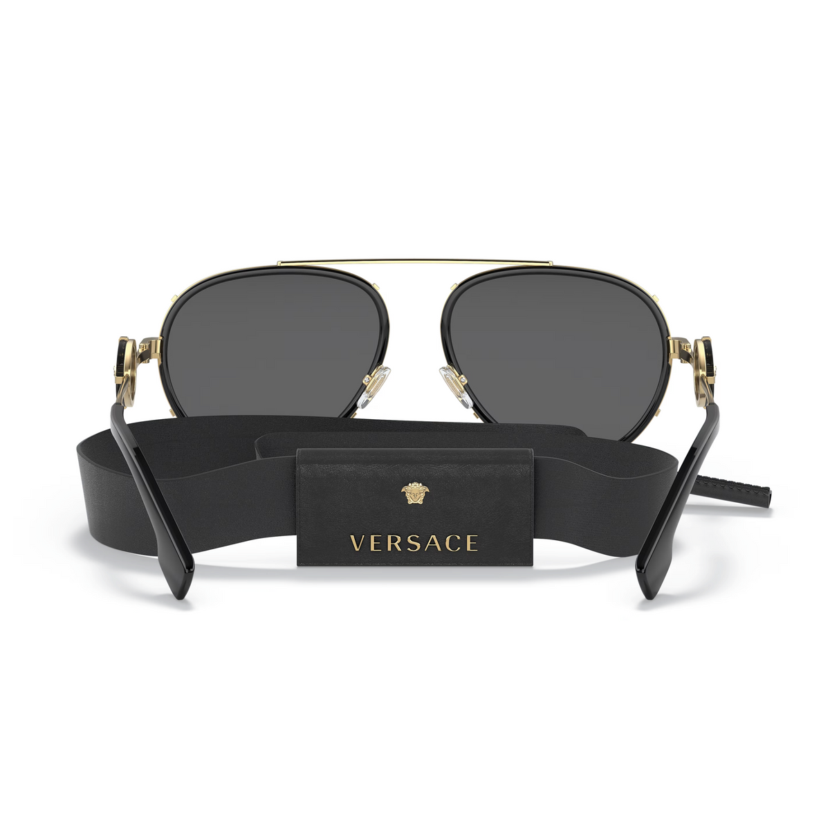 GAFAS VERSACE VE2232 BLACK DARK GREY	HOMBRE