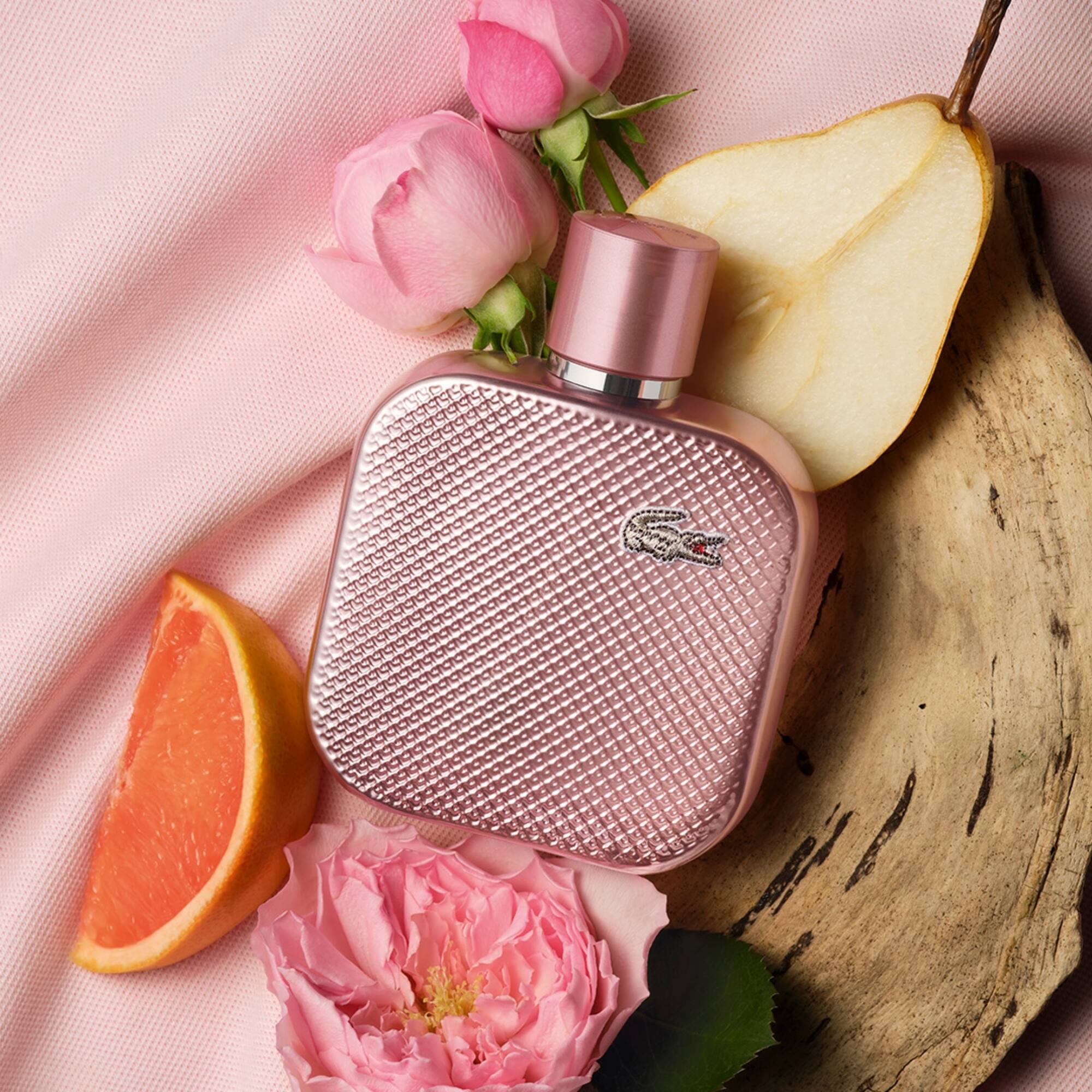 LACOSTE L.12.12 SILVER ROSE DAMA