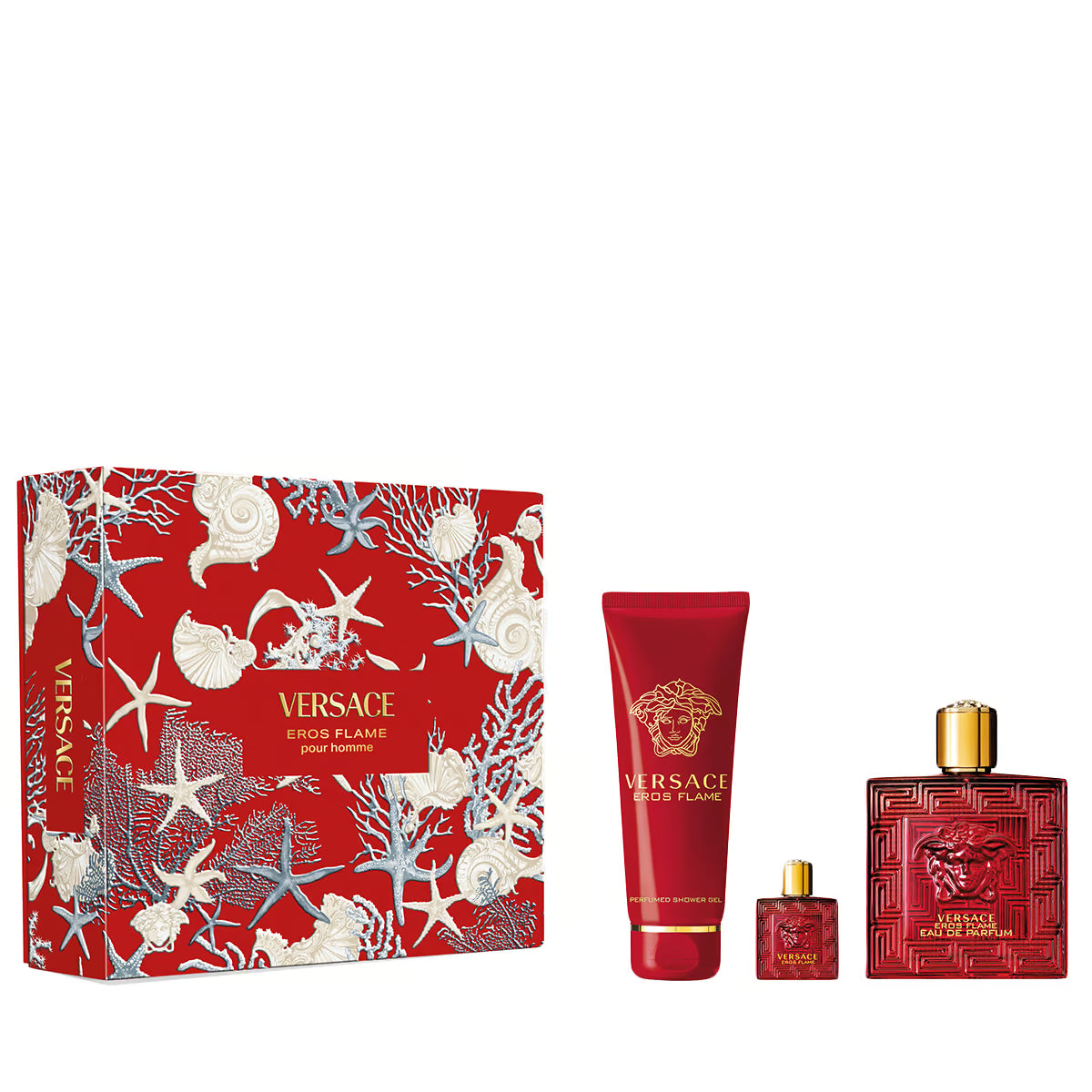 SET VERSACE EROS FLAME HOMBRE