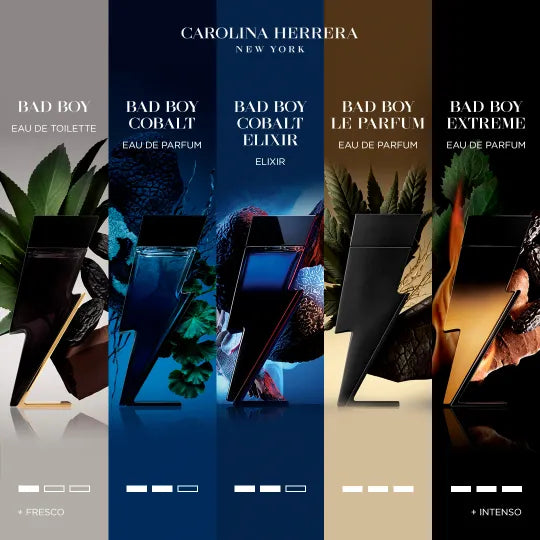 SET CAROLINA HERRERA BAD BOY COBALT HOMBRE