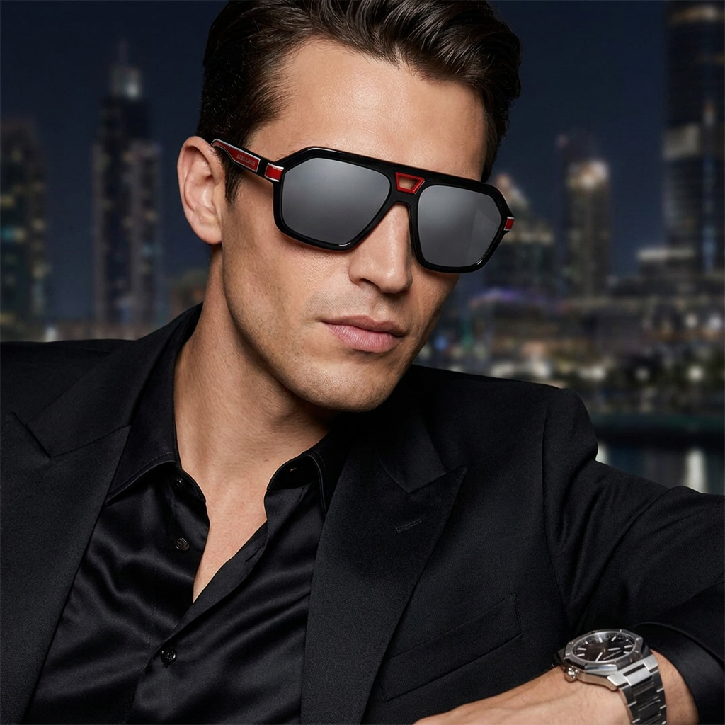 GAFAS DOLCE GABBANA DG6176 BLACK LIGHT MIRROR BLACK HOMBRE