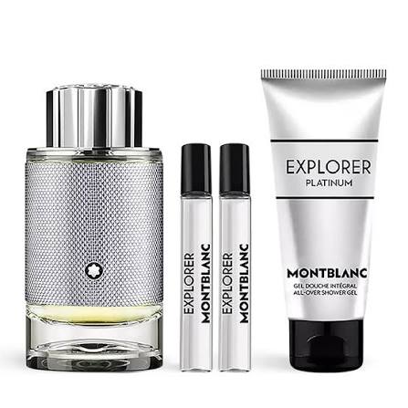 SET MONTBLANC EXPLORER PLATINUM HOMBRE