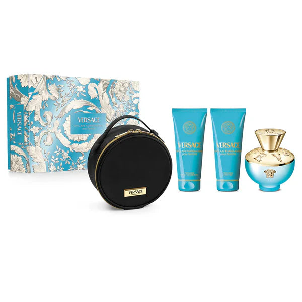 SET VERSACE DYLAN TURQUOISE DAMA