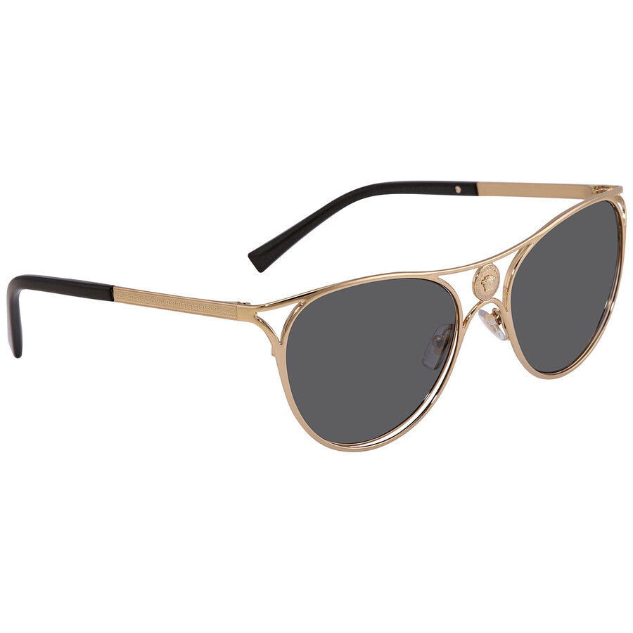 GAFAS VERSACE VE2237 GOLD DARK GREY DAMA